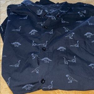 Visive Dinosaur size 4XL button down shirt